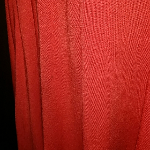 Forever 21 Orange Dress Medium - Picture 4 of 5